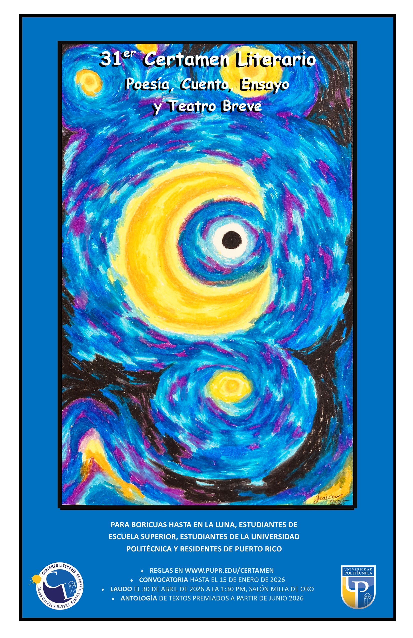 CARTEL 31 CERTAMEN LITERARIO IRIS MIRANDA FINAL (1)